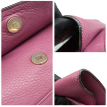 Load image into Gallery viewer, Gucci Soho Flap Pebbled Calfskin Medium Crossbody Bag Purple
