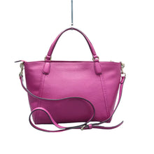 Load image into Gallery viewer, GUCCI Soho Leather Satchel Bag Purple
