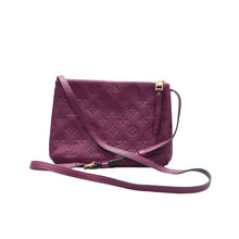 Load image into Gallery viewer, Louis Vuitton Twice Monogram Leather Shoulder Bag Purple
