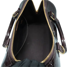 Load image into Gallery viewer, Louis Vuitton Montana Monogram Patent Leather Tote Bag Burgundy
