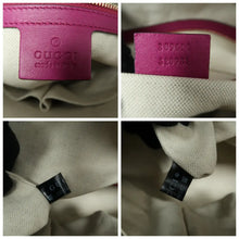 Load image into Gallery viewer, Gucci Nice Patent Microguccissima Medium Top Handle Dome Bag Bright Bouganville
