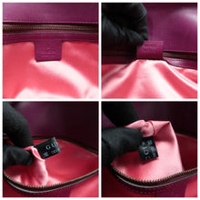 Load image into Gallery viewer, Gucci GG Marmont Velvet Leather Shoulder Bag Purple
