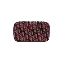 Load image into Gallery viewer, Christian DIOR Fabric Vanity case Deep Red
