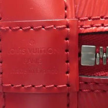 Load image into Gallery viewer, LOUIS VUITTON Alma BB EPI Leather Satchel Bag Red
