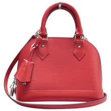 Load image into Gallery viewer, Louis Vuitton Alma BB EPI Leather Satchel Bag Red
