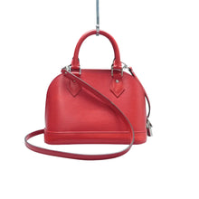 Load image into Gallery viewer, Louis Vuitton Alma BB EPI Leather Satchel Bag Red
