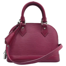 Load image into Gallery viewer, Louis Vuitton Alma BB EPI Leather Satchel Bag Red
