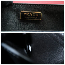 Load image into Gallery viewer, Prada Cahier Leather Crossbody Bag Bicolor
