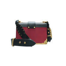 Load image into Gallery viewer, PRADA Cahier Leather Crossbody Bag Red
