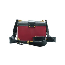 Load image into Gallery viewer, Prada Cahier Leather Shoulder Bag Red
