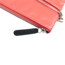 Load image into Gallery viewer, Chanel Quilted Leather Clutch Bag Red
