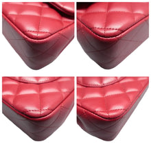 Load image into Gallery viewer, CHANEL Classic Flap Jumbo Leather Shoulder Bag Red
