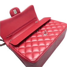 Load image into Gallery viewer, CHANEL Classic Flap Jumbo Leather Shoulder Bag Red
