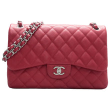 Load image into Gallery viewer, Chanel CF Jumbo Leather Shoulder Bag Red
