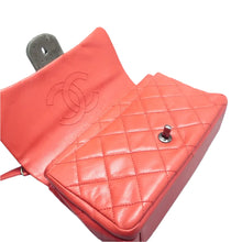 Load image into Gallery viewer, CHANEL Coco Rain Leather Shoulder Bag Red
