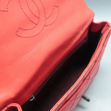 Load image into Gallery viewer, CHANEL Coco Rain Leather Shoulder Bag Red
