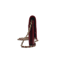 Load image into Gallery viewer, CHANEL Leather Shoulder Bag Red
