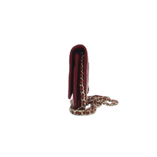 Load image into Gallery viewer, CHANEL Leather Shoulder Bag Red
