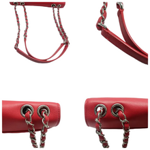 Load image into Gallery viewer, Chanel Leather Shoulder Bag Red

