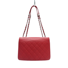 Load image into Gallery viewer, Chanel Leather Shoulder Bag Red

