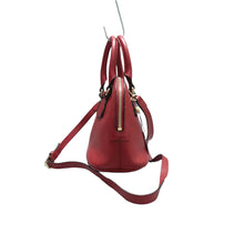 Load image into Gallery viewer, Gucci Dome Dollar Calfskin Small GG Charm Satchel Bag Red
