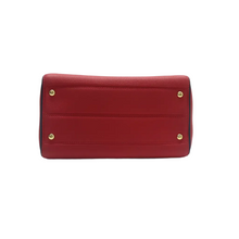 Load image into Gallery viewer, Louis Vuitton Double V Leather Satchel Bag Red
