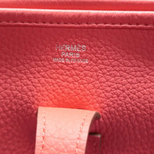 Load image into Gallery viewer, HERMES Evelyne Leather Shoulder bag Red
