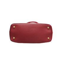 Load image into Gallery viewer, PRADA Galleria Leather Satchel Bag Red
