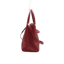 Load image into Gallery viewer, PRADA Galleria Leather Satchel Bag Red
