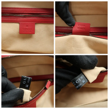 Load image into Gallery viewer, GUCCI GG Marmont Leather Satchel Bag Red

