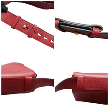 Load image into Gallery viewer, Gucci GG Marmont Leather Shoulder Bag Red
