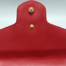 Load image into Gallery viewer, Gucci GG Marmont Leather Shoulder Bag Red
