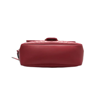 Load image into Gallery viewer, GUCCI GG Marmont Leather Satchel Bag Red
