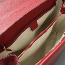 Load image into Gallery viewer, Gucci GG Marmont Leather Shoulder Bag Red

