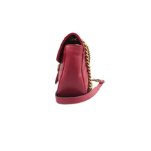 Load image into Gallery viewer, Gucci GG Marmont Leather Shoulder Bag Red
