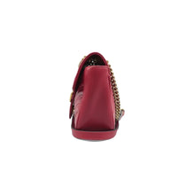 Load image into Gallery viewer, Gucci GG Marmont Leather Shoulder Bag Red
