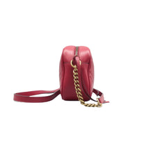 Load image into Gallery viewer, Gucci GG Marmont Leather Crossbody Bag Red
