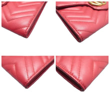 Load image into Gallery viewer, Gucci GG Marmont Leather Shoulder Bag Red
