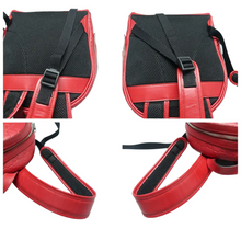 Load image into Gallery viewer, GUCCI Signature GG Leather Backpack Bag Red
