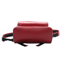 Load image into Gallery viewer, GUCCI Signature GG Leather Backpack Bag Red
