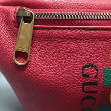 Load image into Gallery viewer, Gucci Print Leather Crossbody bag Red
