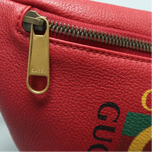 Load image into Gallery viewer, GUCCI Print Leather Belt Bag Red
