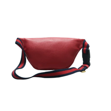 Load image into Gallery viewer, GUCCI Print Leather Belt Bag Red
