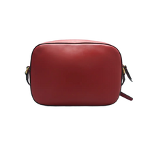 Load image into Gallery viewer, Gucci Leather Shoulder Bag Red
