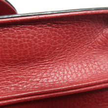 Load image into Gallery viewer, Gucci Interlocking Leather Shoulder Bag Red
