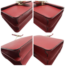 Load image into Gallery viewer, Gucci Interlocking Leather Shoulder Bag Red
