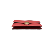 Load image into Gallery viewer, GUCCI Interlocking Wallet On Chain Leather Shoulder Bag Red
