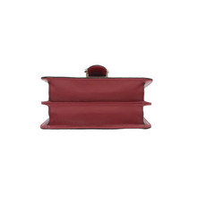 Load image into Gallery viewer, Gucci Interlocking Leather Shoulder Bag Red
