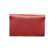 Load image into Gallery viewer, GUCCI Interlocking Wallet On Chain Leather Shoulder Bag Red
