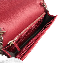 Load image into Gallery viewer, Gucci Interlocking G Leather Shoulder Bag Red
